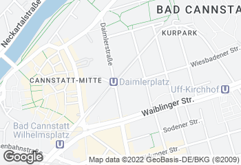 Karte mit Standort von Brezel-Frank
