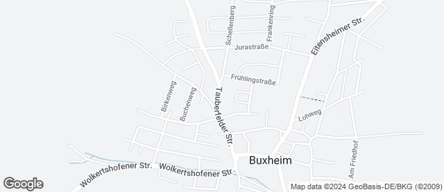 Karte mit Standort von Backstube Wünsche GmbH