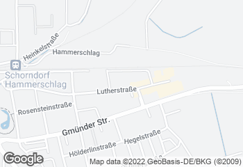 Karte mit Standort von Bäckerei Mildenberger - Schorndorf im Kaufland