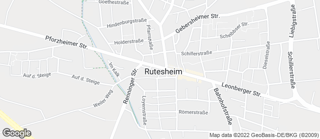 Karte mit Standort von Bäckerei Diefenbach