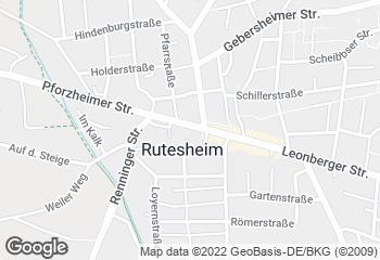 Karte mit Standort von Bäckerei Diefenbach