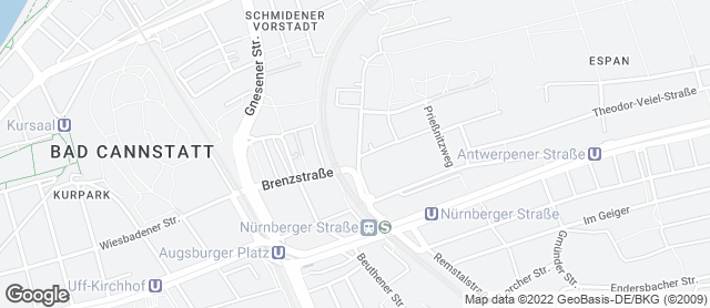 Karte mit Standort von Brezel-Frank
