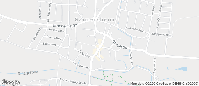 Karte mit Standort von Bäckerei Knabl