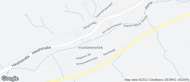 Karte mit Standort von Holzofen Bäckerei Ecker