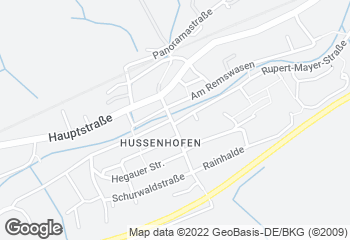 Karte mit Standort von Holzofen Bäckerei Ecker