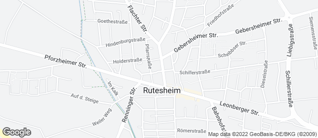 Karte mit Standort von Bäckerei Zachert