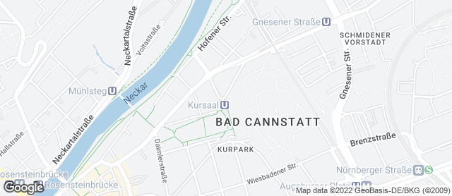 Karte mit Standort von Bistro Cafe Bürkle