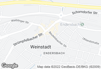 Karte mit Standort von Bäckerei-Konditorei Schreiber GmbH
