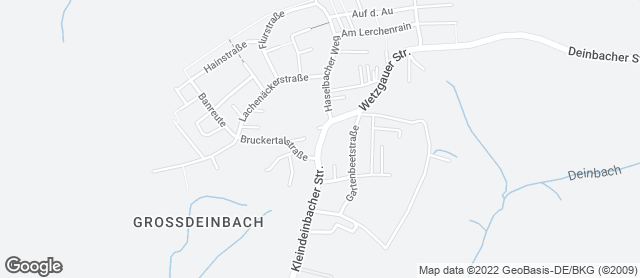Karte mit Standort von Holzofen Bäckerei Ecker