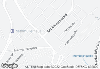Karte mit Standort von Bäckerei Maurer GmbH