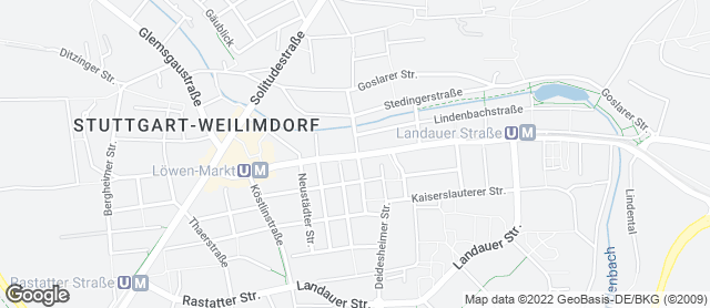 Karte mit Standort von Bäckerei Sauter
