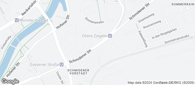 Karte mit Standort von Bäckerei Bürkle
