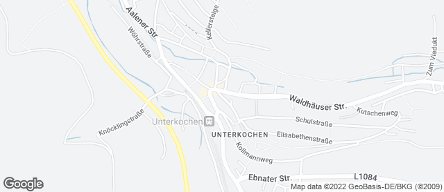 Karte mit Standort von Bäckerei Vorderer Beck