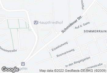 Karte mit Standort von Bäckerei Konditorei Sailer GmbH