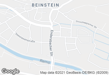 Karte mit Standort von Bäckerei Uwes Backstube