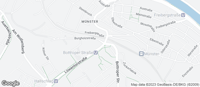 Karte mit Standort von Bäckerei Konditorei Sailer GmbH