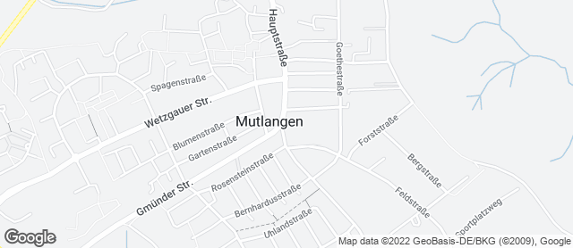 Karte mit Standort von Bäckerei-Konditorei Mühlhäuser
