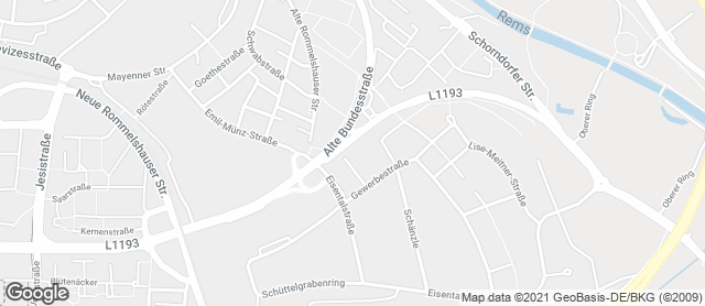 Karte mit Standort von Schöllkopf Backwaren GmbH