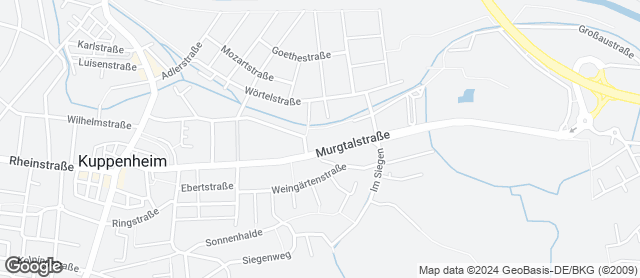 Karte mit Standort von Peter’s gute Backstube im REWE