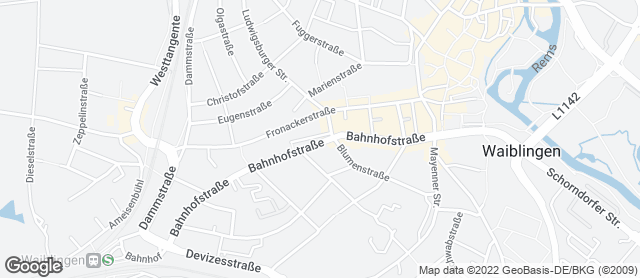 Karte mit Standort von Bäckerei Maurer GmbH