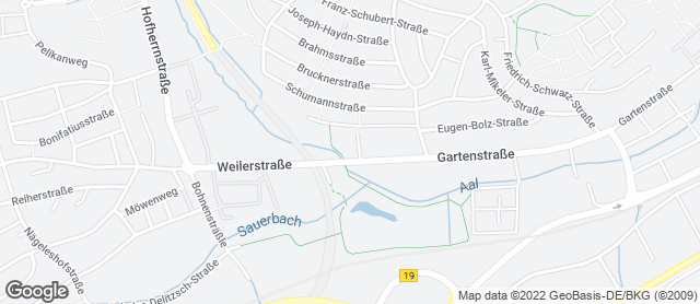 Karte mit Standort von Handwerksbäckerei Mack   REWE
