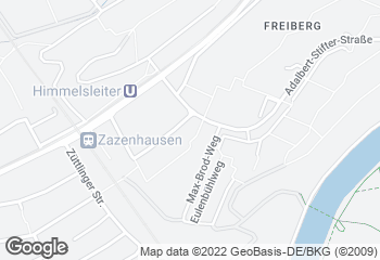Karte mit Standort von Bäckerei Böhm