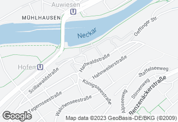 Karte mit Standort von Bäckerei Rau
