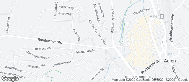 Karte mit Standort von Bäckerei Eymann