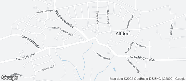 Karte mit Standort von Bäckerei Köngeter