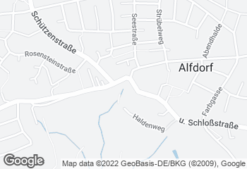 Karte mit Standort von Bäckerei Köngeter