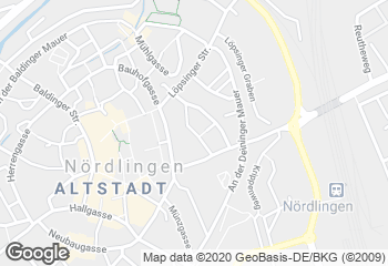 Karte mit Standort von Bäckerei Hausser GbR