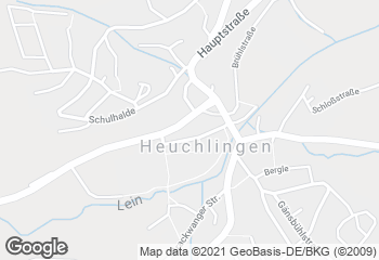Karte mit Standort von Bäckerei Klingenmaier