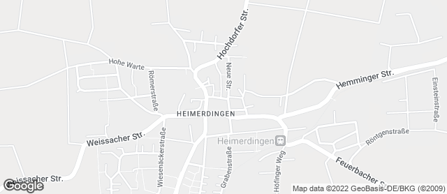 Karte mit Standort von Bäckerei Diefenbach