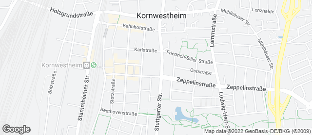Karte mit Standort von Bäckerei Konditorei Lutz - Im REWE Markt 1