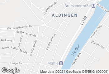 Karte mit Standort von DER BÄCKER STROHMAIER GmbH