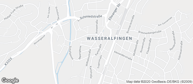 Karte mit Standort von Handwerksbäckerei Mack