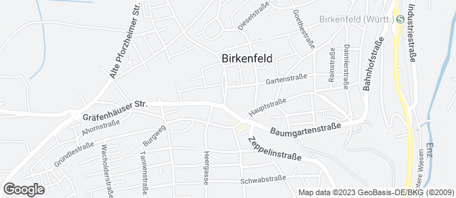 Karte mit Standort von Bäckerei Brohammer