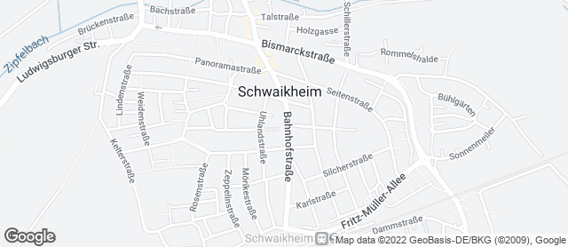 Karte mit Standort von Schöllkopf Backwaren GmbH