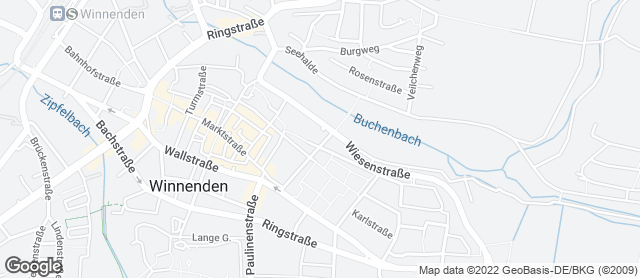 Karte mit Standort von Bäckerei Schulze