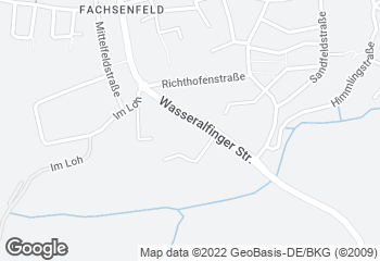 Karte mit Standort von Bäckerei Gnaier GmbH