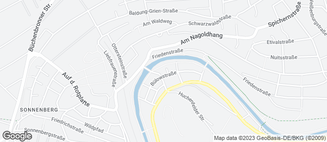 Karte mit Standort von Bäckerei & Konditorei Raisch GmbH & Co. KG - Filiale Dillweißenstein