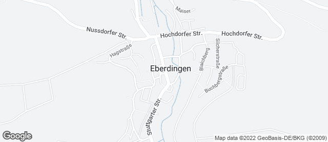 Karte mit Standort von Bäckerei Eitel