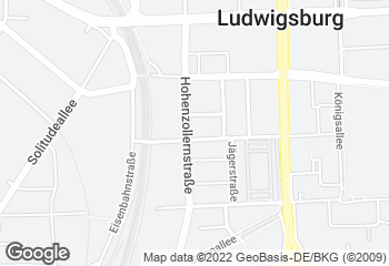 Karte mit Standort von "der obere beck" - Ludwigsburg