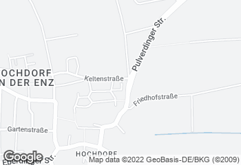Karte mit Standort von KATZ - der Bäcker GmbH