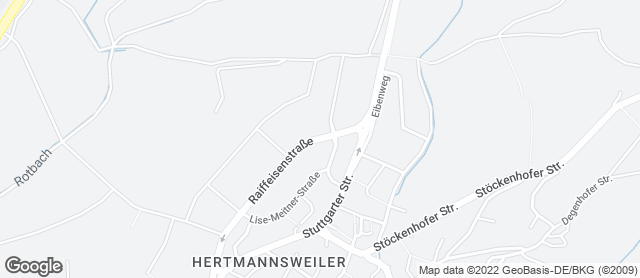 Karte mit Standort von Bäckerei Maurer GmbH