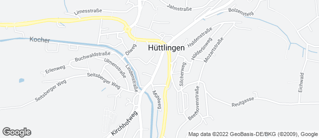 Karte mit Standort von Handwerksbäckerei Mack