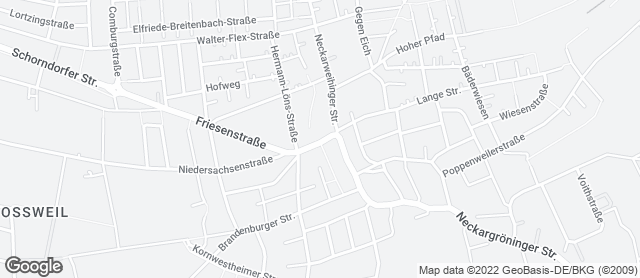 Karte mit Standort von Bäckerei Anders