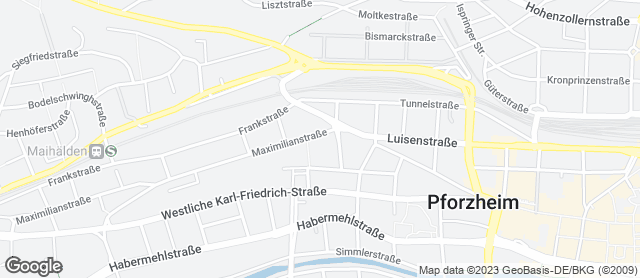 Karte mit Standort von Bäckerei Steiner