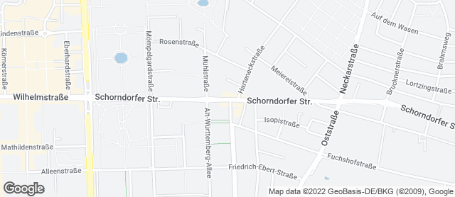 Karte mit Standort von Bäckerei Rechkemmer GmbH