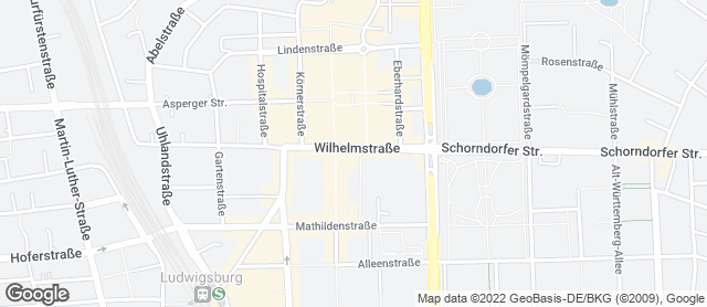 Karte mit Standort von Bäckerei & Konditorei Lutz
